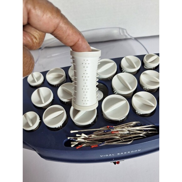 Vidal Sassoon Professional Hairsetter Hot Rollers 20 Curlers Model VS372 WORKS - Picture 7 of 7